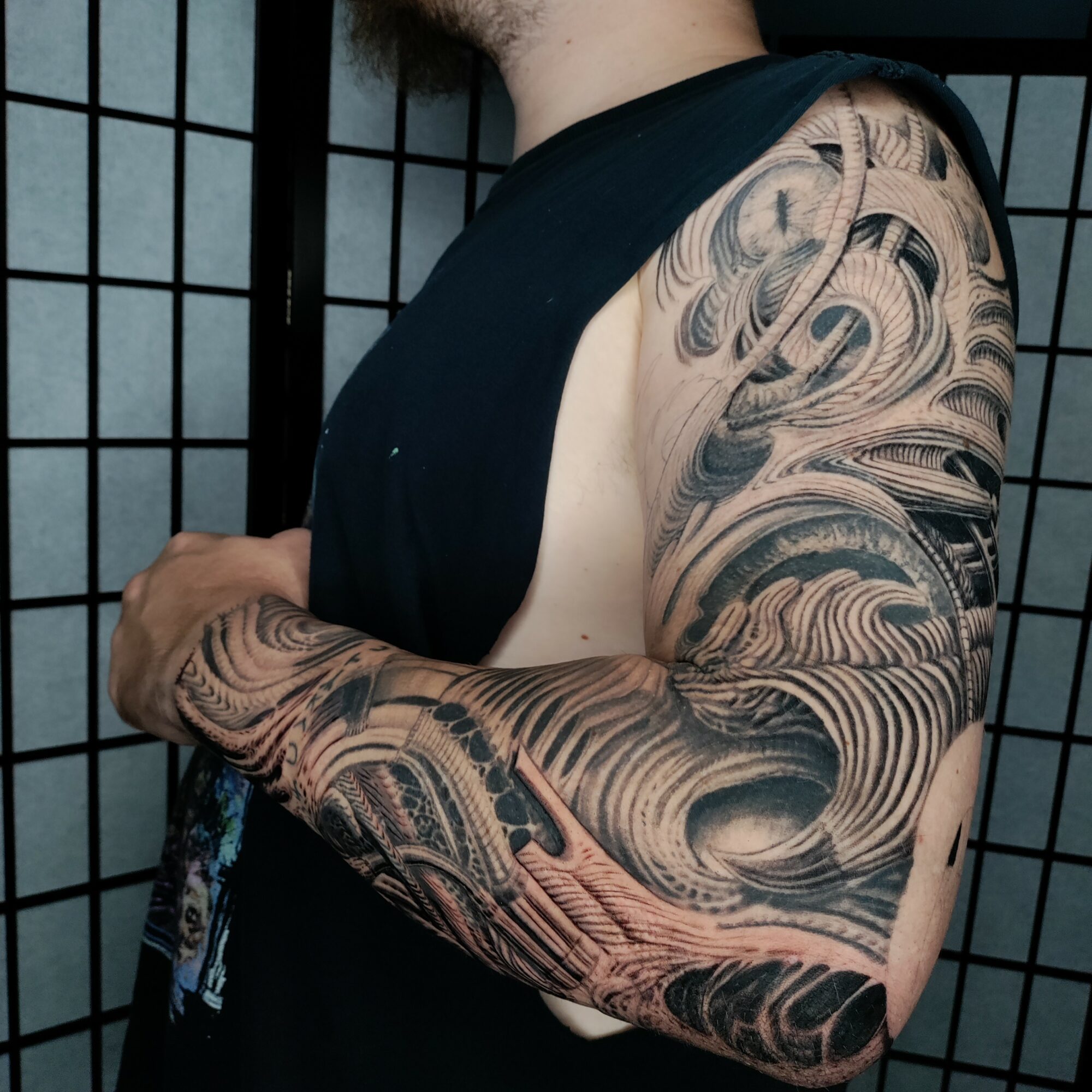 Abstract Dragon Tattoo