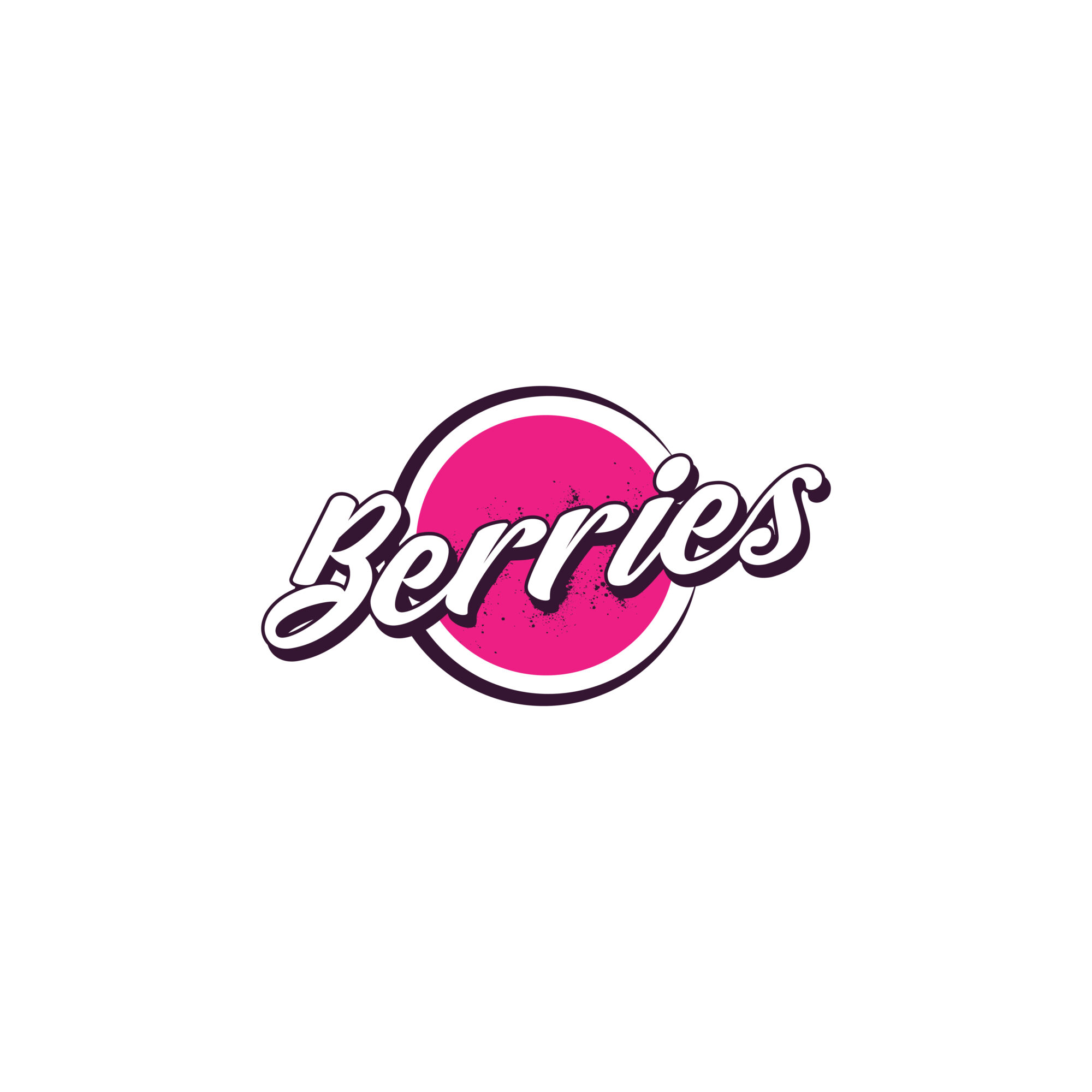 Logo with the word 'Berries' in stylized font over a pink circle, on a white background.